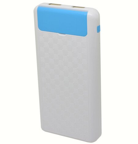 Baterie externa iUni PB12, 10000mAh, Dual USB, Powerbank, Blue